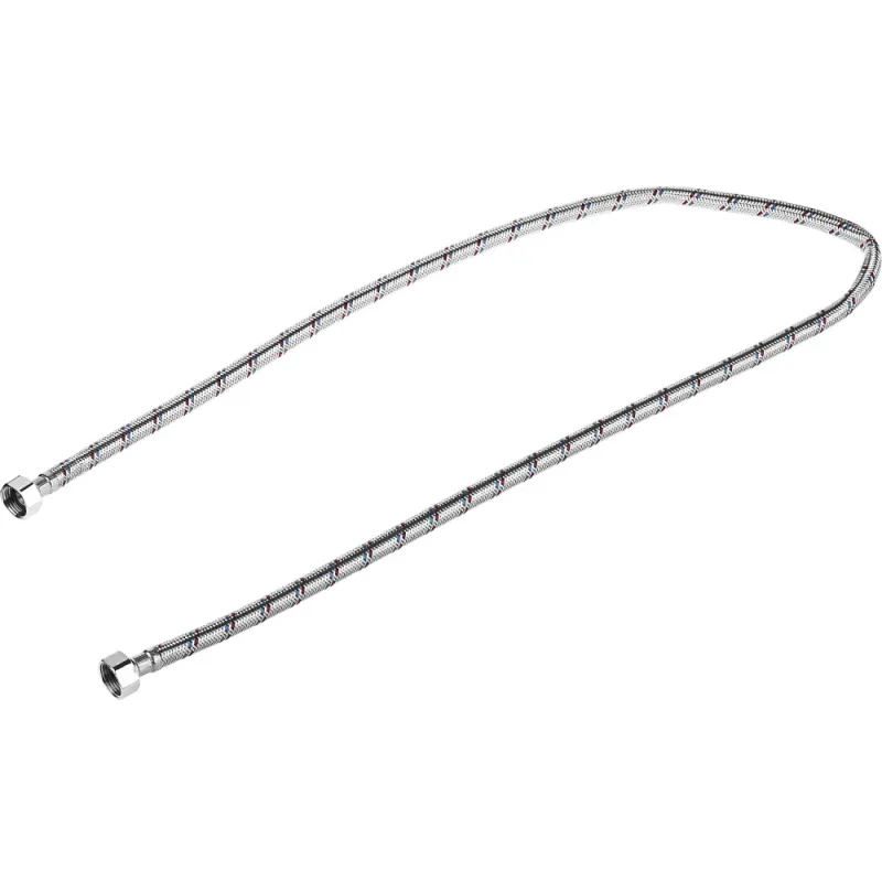 ЗУБР 1/2″, 1.2 м, гайка-гайка, гибкая подводка для воды (51005-G/G-120)