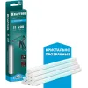 KRAFTOOL Cristal, 11 х 250 мм, 10 шт, кристально прозрачные, клеевые стержни (06846-10)