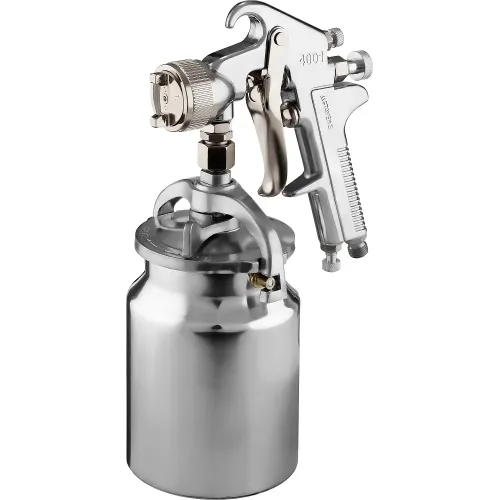 STAYER AirPro S, EA 1.4 мм, пневматический краскопульт с нижним бачком, Professional (06477-1.4)