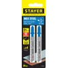 STAYER T118AF, T-хвост., Bi-Metal, по металлу толщиной 1.5-3 мм, шаг зуба 1.4 мм, раб. длина 50 мм, 2 шт, полотна для лобзика (15994-1.4)
