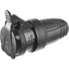 ЗУБР IP44, 16 A/220 В, обрезиненная розетка, Профессионал (55187-B)