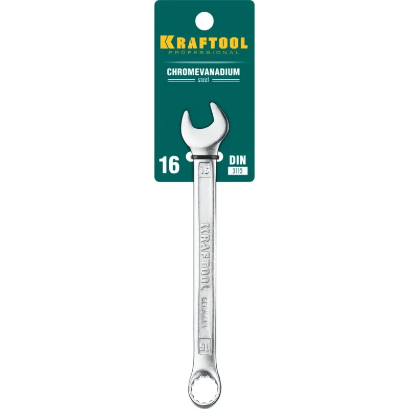 KRAFTOOL 16 мм, комбинированный гаечный ключ (27079-16)