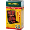 KRAFTOOL Х-Drive Electro, 18 предм, набор высоковольтных отверток (220092-H18)