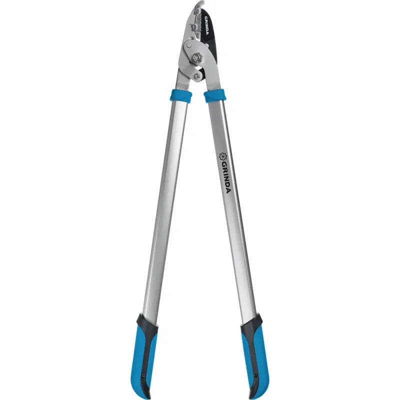 GRINDA PL-740A, длина 740 мм, лезвия из высокоуглеродистой закаленной стали, алюминиевые рукоятки, большой контактный сучкорез, PROLine (424517)