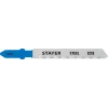 STAYER T118G, 2 шт, 50 мм / 1.1 мм, T-хвост., HSS сталь, по металлу толщиной 0.5-1.5 мм, полотна для лобзика, Professional (15993-1.1)