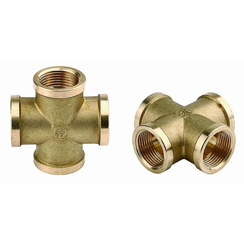 GENERAL FITTINGS внутренняя резьба 1/2″, латунь, крестовина (51049-1/2)