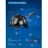 ЗУБР d 305 мм, 2700 Вт, 100 мм, штроборез (бороздодел), Профессионал (ЗШ-П100-2700 ПСТ)