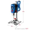 ЗУБР 800 Вт, 13 мм БЗП, вертикально - сверлильный станок, Профессионал (ВСС-П800)