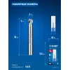 ЗУБР 6х5 мм, тип D (сфера), хв-к 6 мм, твердосплавная борфреза, ПРОФЕССИОНАЛ (28803-6-5)