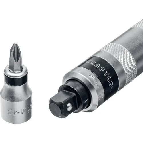 KRAFTOOL ID-6, 6 предм., ударно-поворотная отвертка (25555)