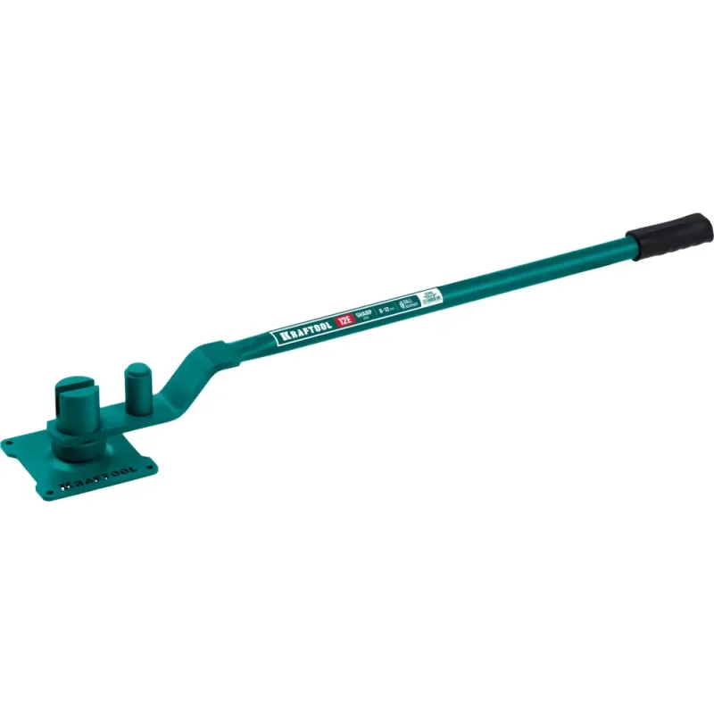 KRAFTOOL 12 E, острый гиб, на подшипнике, ручной станок для гибки арматуры (23303)