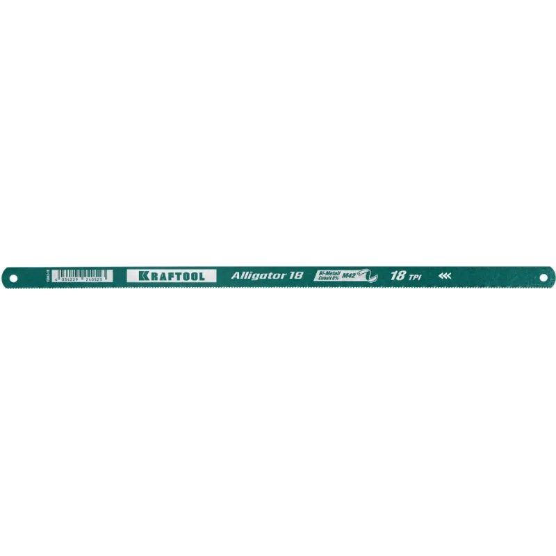 KRAFTOOL Alligator-18, 18 TPI, 300 мм, биметаллическое гибкое полотно по металлу (15942-18-1)