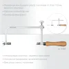 KRAFTOOL 130 х 75 мм, лобзик ювелирный с регулируемой длиной полотна (15265)