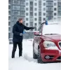 ЗУБР телескопическая щётка с поворотной головой и водосгоном от снега автомобильная, 910-1300 мм, Профессионал (61060-150)