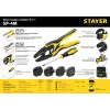 STAYER SP-4M, 4 матрицы в сумке-чехле, пресс-клещи для кабельных наконечников, Professional (45445)