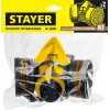 STAYER HF-6000, два фильтра A1 в комплекте, респиратор противогазовый, Professional (11175)
