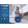 ЗУБР 12 л, первичный высокопрочный пластик, с носиком, усиленное строительное ведро, Профессионал (06091-12)