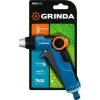 GRINDA X-R, с регулятором напора, плавная регулировка, курок спереди, двухкомпонентный, поливочный пистолет, PROLine (8-427113)