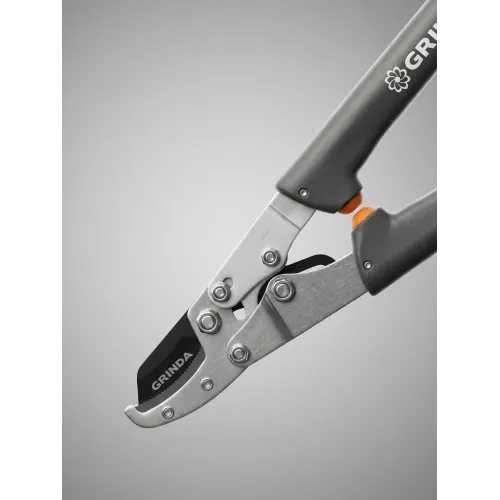 GRINDA C-520A, длина 520 мм, лезвие из высокоуглеродистой стали, композитные рукоятки, контактный сучкорез, PROLine (424522)