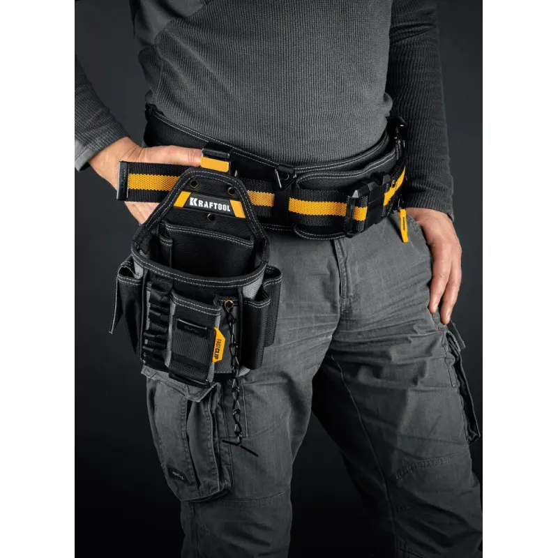 KRAFTOOL KP-13E поясная сумка с быстросъёмным креплением FastClip, 280 х 200 мм (38772)