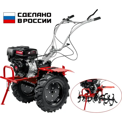ЗУБР 9 л.с., мотоблок с ВОМ (МТШ-600)
