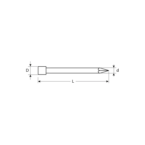 ЗУБР 40 x 1.8 мм, 40 шт, венге финишные гвозди, Профессионал (305376-18-40)