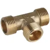GENERAL FITTINGS наружная резьба 1″, латунь, тройник (51054-1)