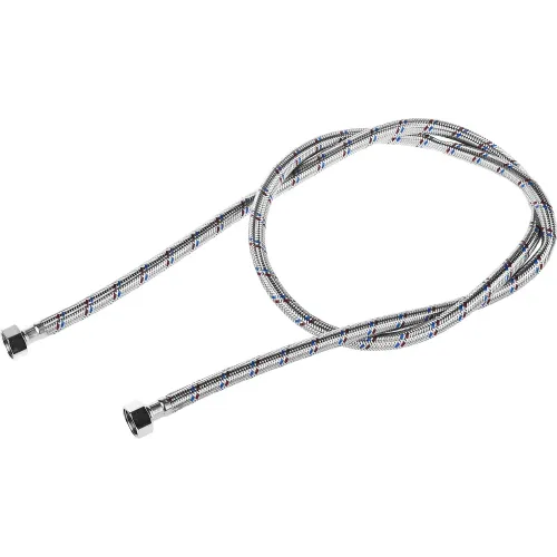 ЗУБР 1/2″, 1.5 м, гайка-гайка, гибкая подводка для воды (51005-G/G-150)