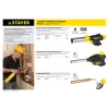 STAYER ProTerm Turbo, PT 350, 1300°C, турбо нагрев + 30%, газовая горелка на баллон с цанговым соединением, Professional (55586)