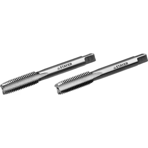 STAYER M12 х 1.75, 2 шт, комплект метчиков (28025-12-1.75-H2)