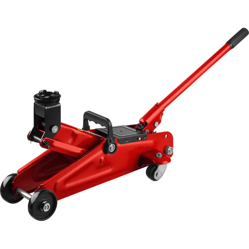 STAYER R-22 RED FORCE, в кейсе, 2 т, 125 - 320 мм, подкатной домкрат для легковых а/м, Professional (43152-2-K)