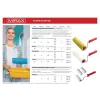 MIRAX POLYTEX PRO, 48 х 240 мм, бюгель 8 мм, ворс 12 мм, полиакрил/полиэстер, все виды ЛКМ, малярный валик (03816-24)