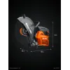 KRAFTOOL 3700 Вт, 350 мм, без диска, бензорез по металлу (рельсорез) (K760-14)