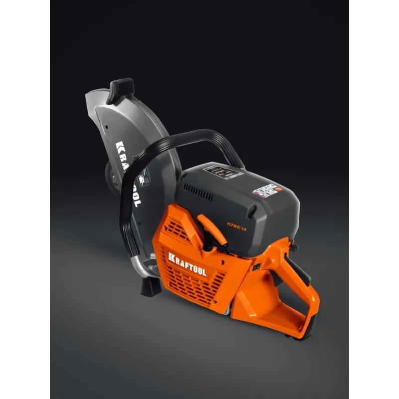 KRAFTOOL 3700 Вт, 350 мм, без диска, бензорез по металлу (рельсорез) (K760-14)