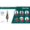 KRAFTOOL COBALT 4-12мм, 9 ступеней, азотирование, винтовая спираль, сверло ступенчатое(29691-4-12-9)