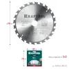 KRAFTOOL Fast, 190 х 20 мм, 24Т, пильный диск по дереву (36950-190-20)