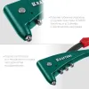 KRAFTOOL X-5F, 2.4 - 4.8 мм, 260 мм, удержание заклепки, литой заклепочник в кейсе (31173-H6)