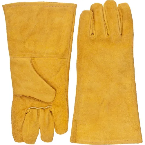 STAYER PROFI 350 мм, XL (10), с подкладкой, спилковые, для сварки и тяжелых механических работ, термостойкие краги, Professional (11332-XL)