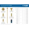 ЗУБР КС-П, 120 х 5.0 мм, TX25, потайная головка желтый цинк, 100 шт (0,92 кг.), конструкционный саморез, Профессионал (30041-50-120)