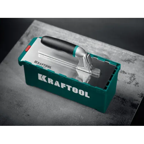 KRAFTOOL 280х115 мм, набор нержавеющих гребенок (6шт) со сменной 2к ручкой, в пластиковом кейсе (33268-H6)
