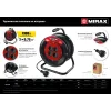 MIRAX ПВС, 2 х 0.75 мм2, 30 м, 1300 Вт, удлинитель на катушке (55052-30)