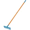 GRINDA PR-12T FIBER, 380 х 100 х 1530 мм, 12 витых зубцов, углеродистая сталь, фибергласовый черенок, садовые грабли, PROLine (39654)