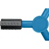 GRINDA RR-P, 75 м, 2 полив, 3 сопла, на пике, ударопрочный пластик, круговой распылитель, PROLine (40341)