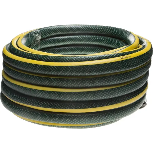 GRINDA STANDARD, 3/4″, 15 м, 15 атм, трёхслойный, армированный, поливочный шланг (429000-3/4-15)