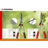 GRINDA GH-540, длина 540 мм, закаленные лезвия, антикор. покрытие, стальные рукоятки, кусторез (40253)