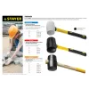 STAYER 680 г, белая, резиновая киянка, Professional (20533-680)