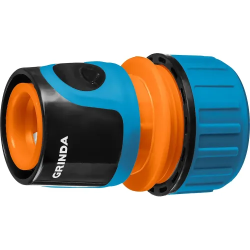 GRINDA TC-34, 3/4″, пластиковый с TPR, для шланга, быстросъемный соединитель, PROLine (8-426426)