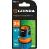 GRINDA TC-34, 3/4″, пластиковый с TPR, для шланга, быстросъемный соединитель, PROLine (8-426426)
