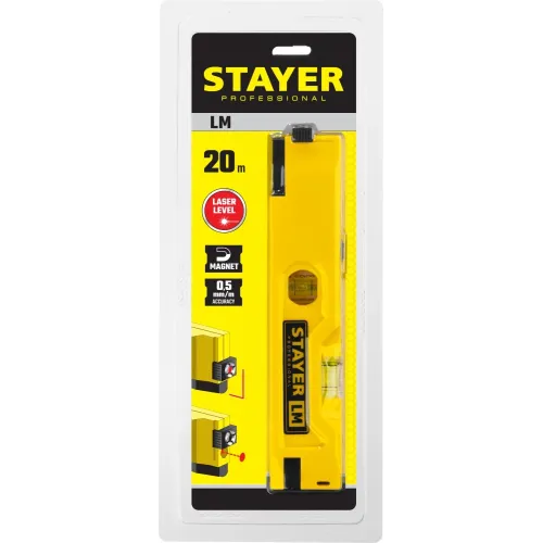 STAYER 20 м, лазерный уровень, Professional (34985)