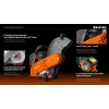 KRAFTOOL 3700 Вт, 350 мм, без диска, бензорез по бетону (бетонорез) (K770-14)